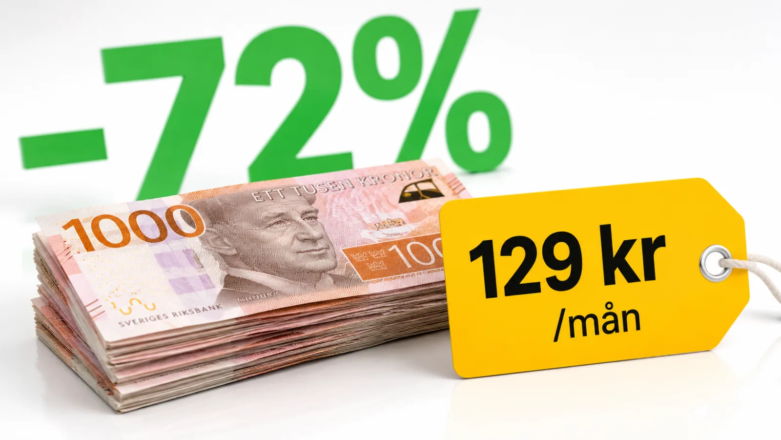 Billig IPTV i Sverige — du sparar tusentals kronor per år